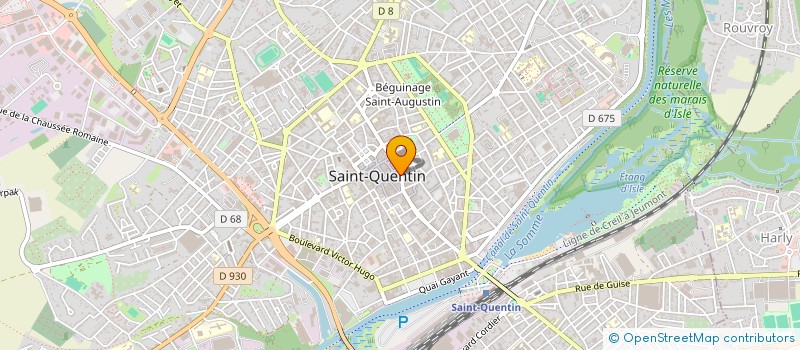 localisation de l'entreprise TRADE ENERGY à SAINT-QUENTIN