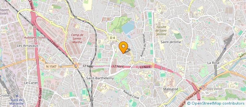 localisation de l'entreprise TRADE FLOW COMPANY à MARSEILLE