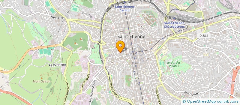 localisation de l'entreprise TRADE HUNTER  SAINT-ETIENNE