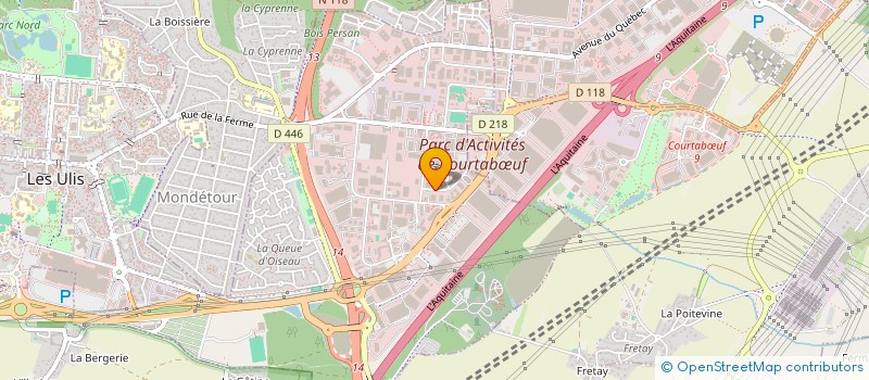 localisation de l'entreprise TRADE HUP à CANEJAN