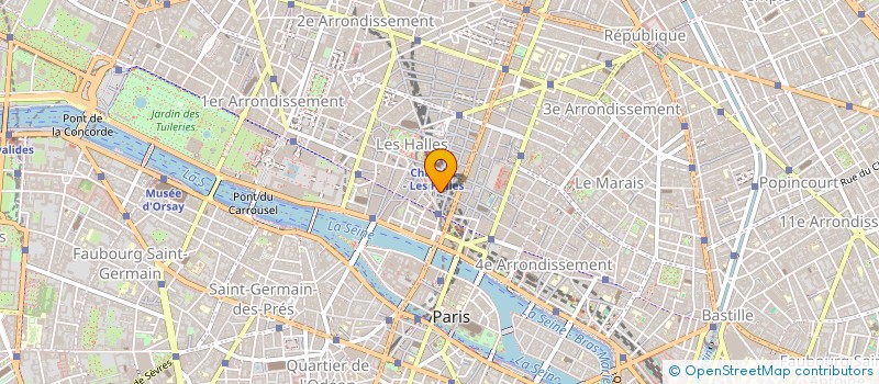 localisation de l'entreprise TRADE INTERNA MANAGEM CONSEIL ORGANISA à PARIS