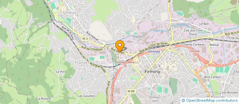 localisation de l'entreprise TRADE LIFTING SYSTEMS TLS à FIRMINY