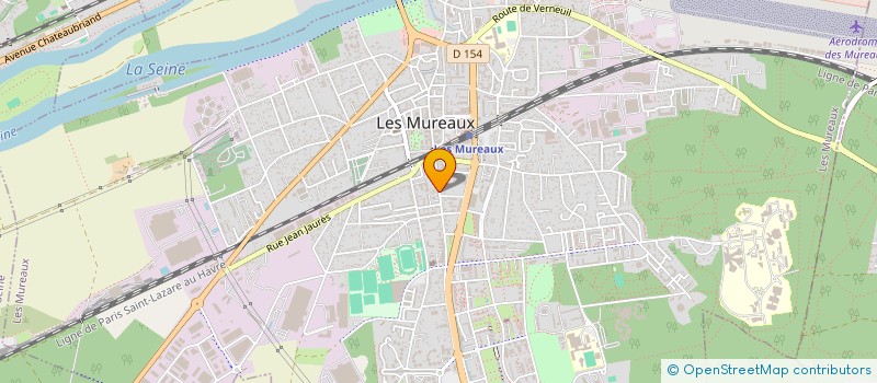 localisation de l'entreprise TRADE LOGISTICS  LES MUREAUX