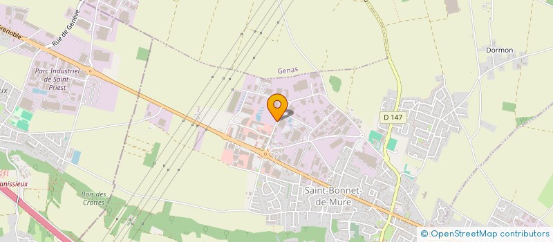 localisation de l'entreprise TRADE OFFICE FRANCE  SAINT-BONNET-DE-MURE