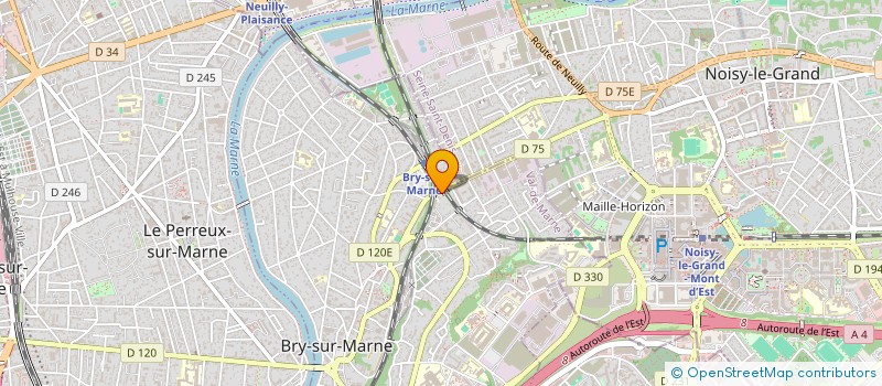 localisation de l'entreprise TRADE & PRESTATIONS DE SERVICES à BRY-SUR-MARNE