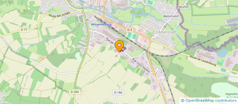 localisation de l'entreprise TRADE PRO  WISSEMBOURG