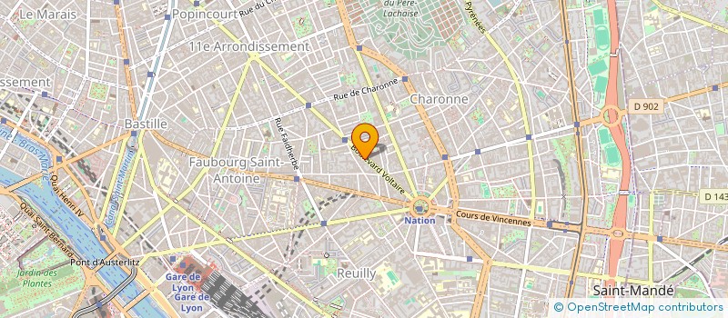 localisation de l'entreprise TRADE RENTAL BTP EUROPE à PARIS