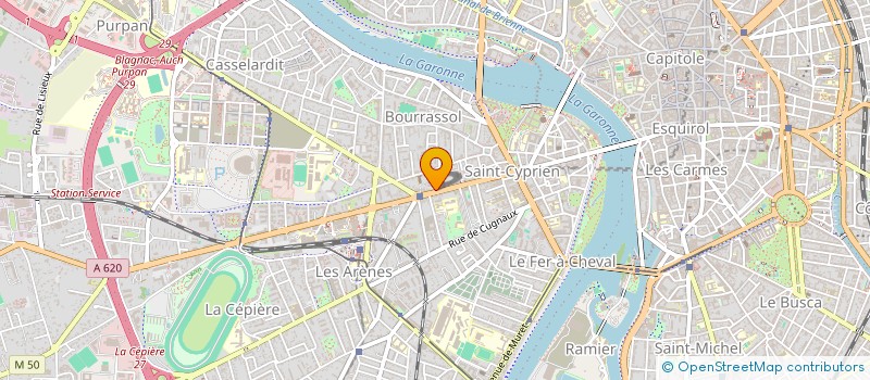 localisation de l'entreprise TRADE SERVICES SARL à TOULOUSE