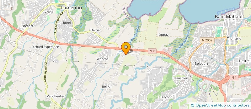 localisation de l'entreprise TRADE SHIPPING LLC  BAIE-MAHAULT