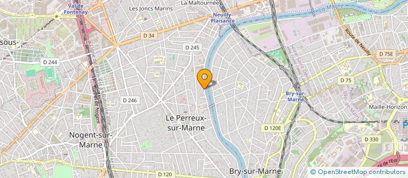 localisation de l'entreprise TRADE UNION à LE PERREUX-SUR-MARNE