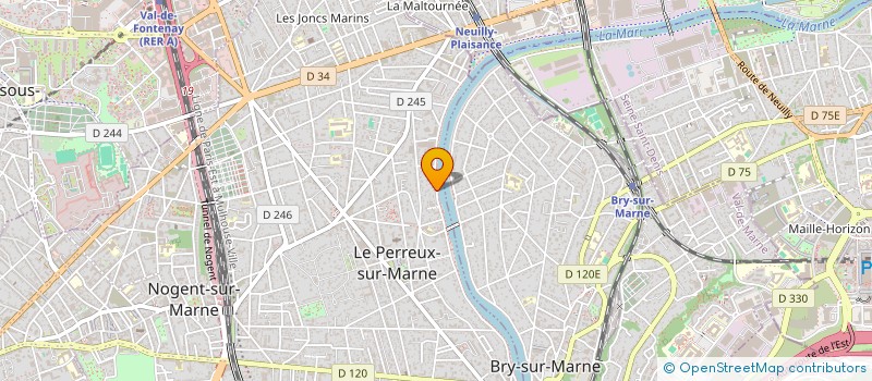 localisation de l'entreprise TRADE UNION INVEST  LE PERREUX-SUR-MARNE