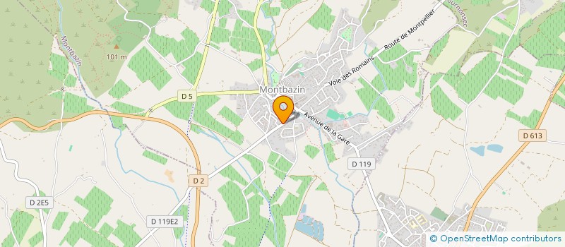 localisation de l'entreprise TRADEASGAME  MONTBAZIN