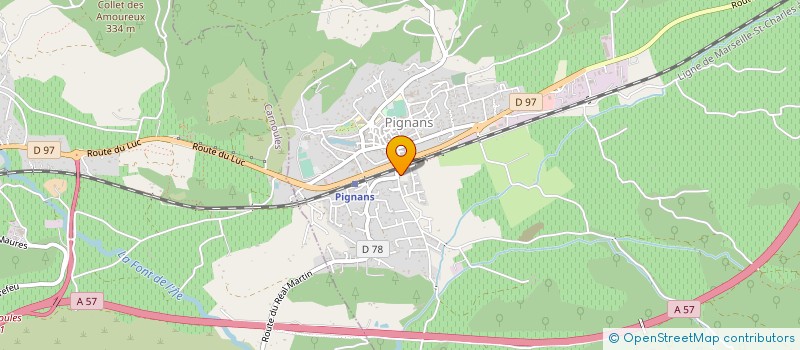 localisation de l'entreprise TRADEM  PIGNANS