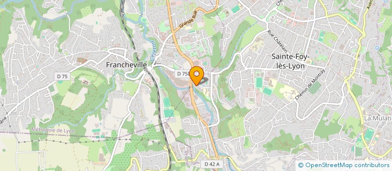 localisation de l'entreprise TRADEMARK INOX  SAINTE-FOY-LES-LYON