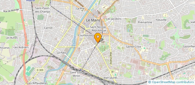localisation de l'entreprise TRADER FRANCE à LE MANS