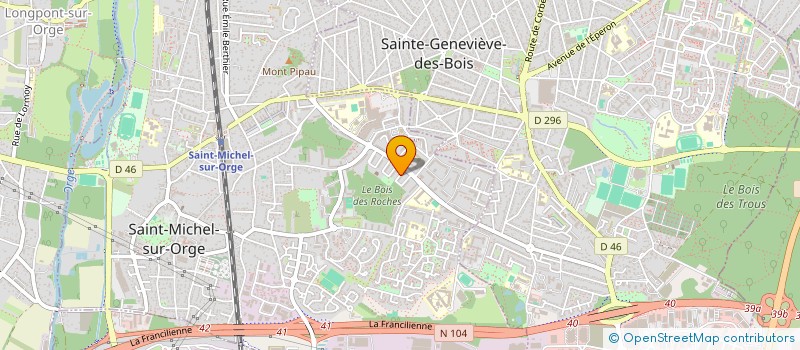 localisation de l'entreprise TRADEVIA  SAINT-MICHEL-SUR-ORGE