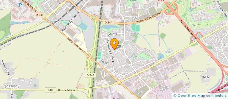 localisation de l'entreprise TRADEWOOD à SERRIS