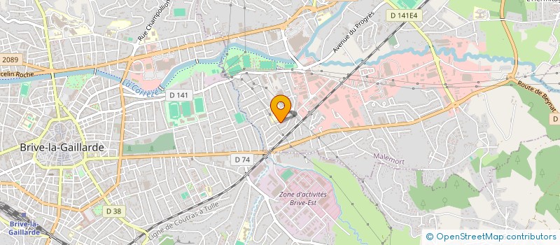 localisation de l'entreprise TRADEX à MALEMORT