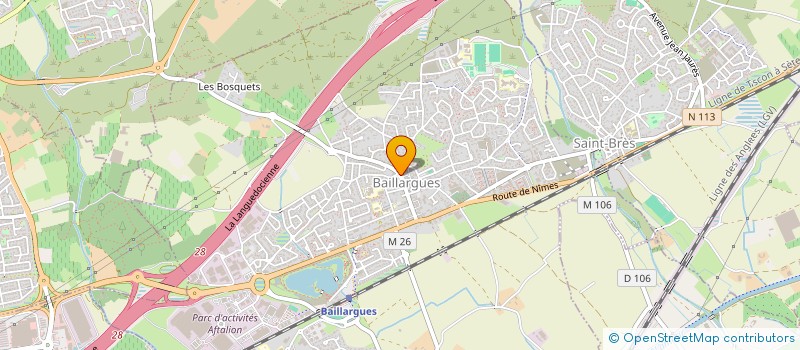 localisation de l'entreprise TRADI ART CONCEPTION à BAILLARGUES
