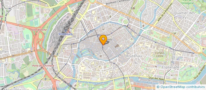 localisation de l'entreprise TRADI ATLAS PARIS NORMANDIE à STRASBOURG