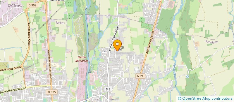 localisation de l'entreprise TRADI CHARPENTE  AUREILHAN