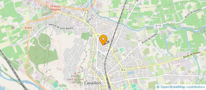 localisation de l'entreprise TRADI CHARPENTES à CAVAILLON