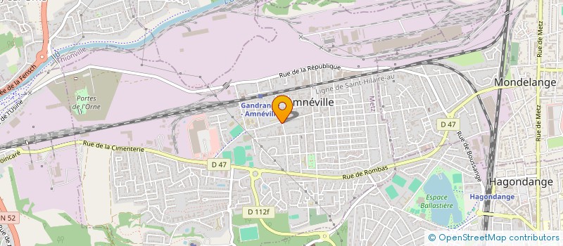 localisation de l'entreprise TRADI CONCEPT à AMNEVILLE
