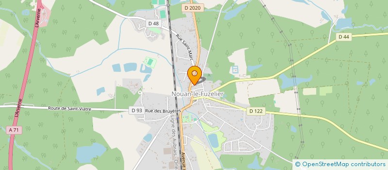 localisation de l'entreprise TRADI COUVERTURE  NOUAN-LE-FUZELIER