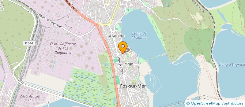 localisation de l'entreprise TRADI NOI à FOS-SUR-MER