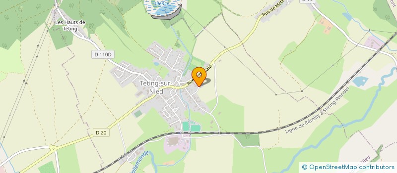 localisation de l'entreprise TRADI PIERRE  TETING-SUR-NIED