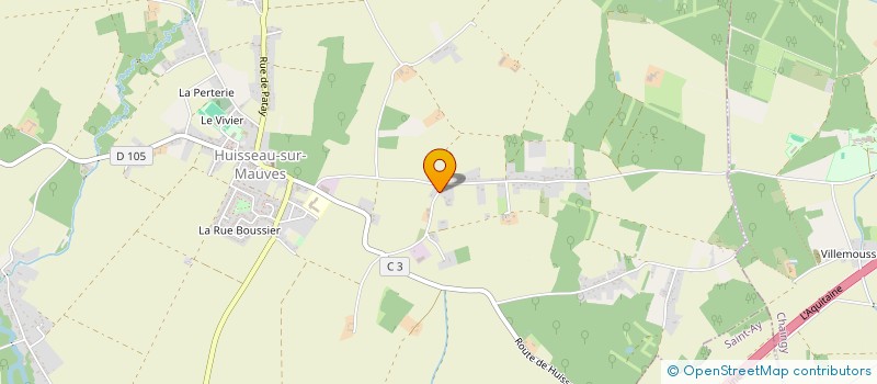 localisation de l'entreprise TRADI PIZZ  BEAUCE LA ROMAINE