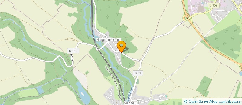 localisation de l'entreprise TRADI-RENOV  BRIGNANCOURT