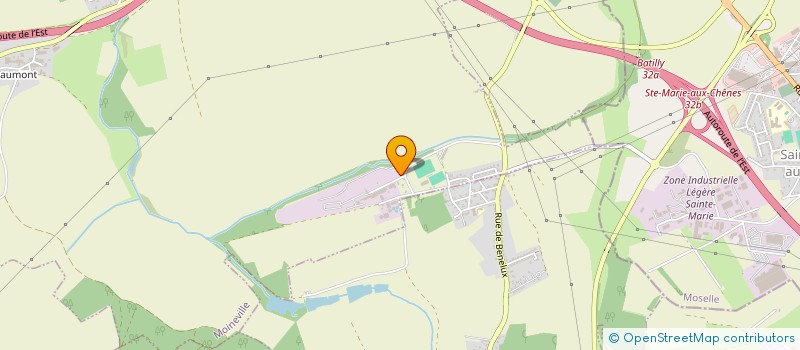 localisation de l'entreprise TRADI RENOV  MOINEVILLE