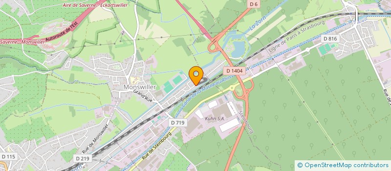 localisation de l'entreprise TRADI SOLAIRE  MONSWILLER