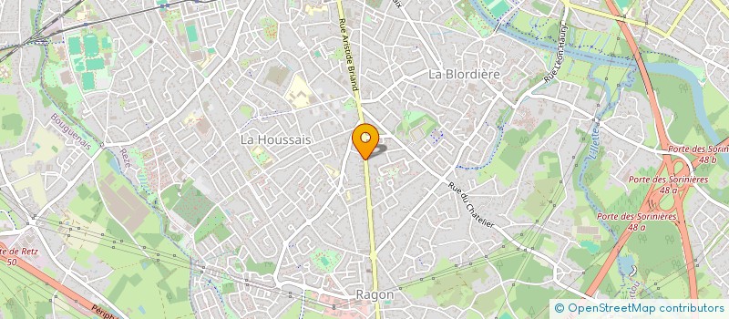 localisation de l'entreprise TRADI'STYL à REZE