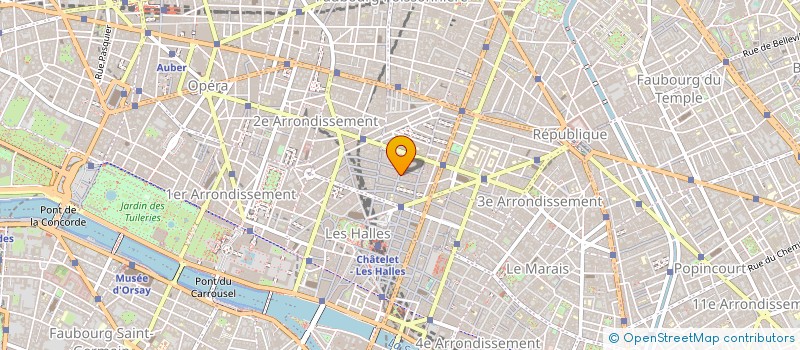 localisation de l'entreprise TRADI-TECH à PARIS