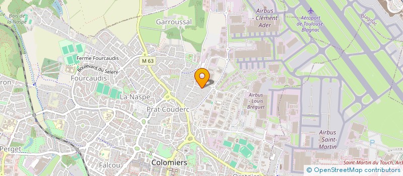 localisation de l'entreprise TRADIBAT  COLOMIERS