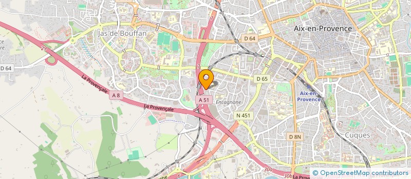 localisation de l'entreprise TRADICHARP à AIX-EN-PROVENCE