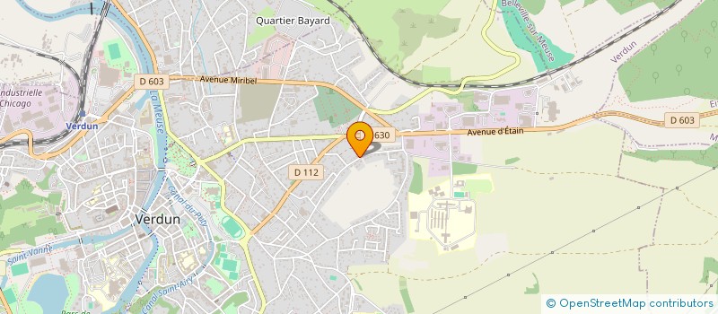 localisation de l'entreprise TRADICHEF à VERDUN