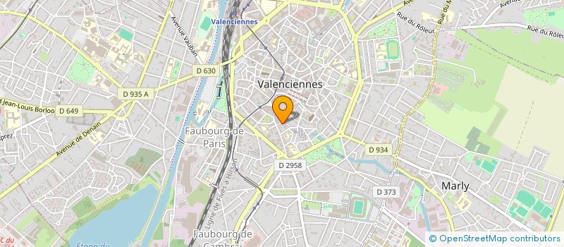 localisation de l'entreprise TRADICOM SARL  VALENCIENNES