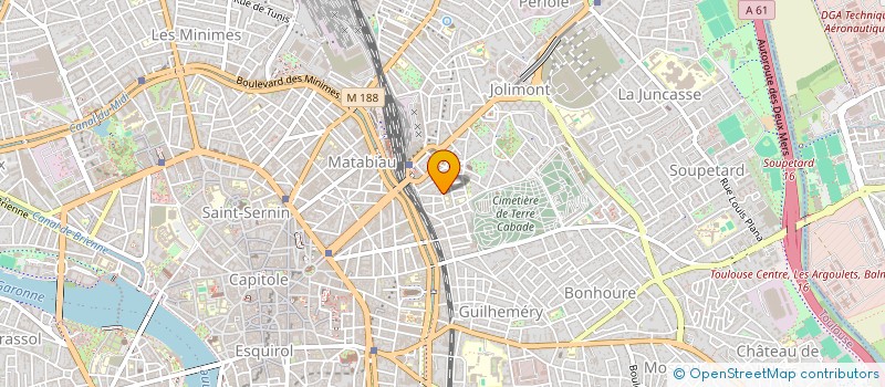 localisation de l'entreprise TRADILIT à TOULOUSE