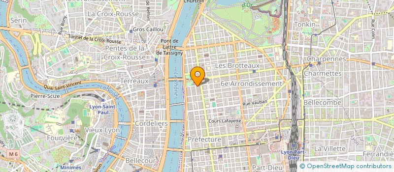 localisation de l'entreprise TRADILUX à LYON