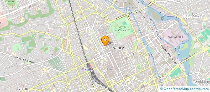 localisation de l'entreprise TRADIMENIL à NANCY