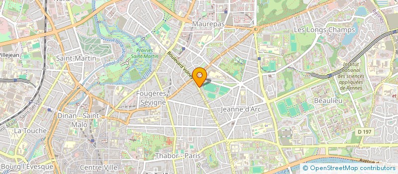 localisation de l'entreprise TRADIMEX DEVELOPPEMENT à RENNES