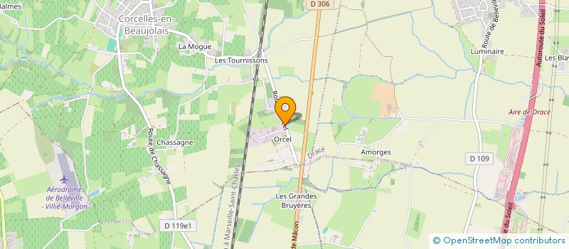 localisation de l'entreprise TRADIMEX EUROPE SL  CORCELLES EN BEAUJOLAIS