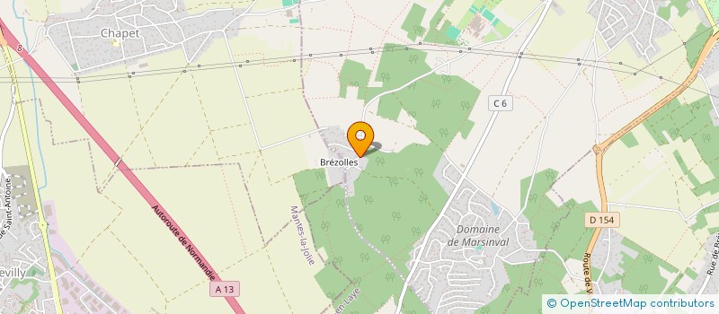 localisation de l'entreprise TRADIMMO à VERNOUILLET