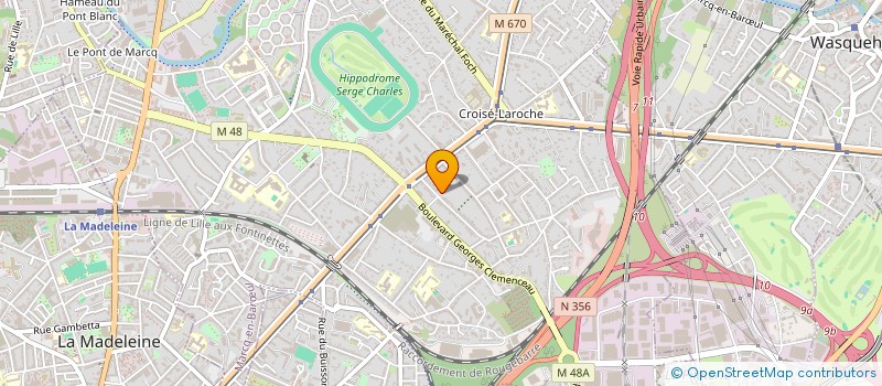 localisation de l'entreprise TRADIMMO  MARCQ-EN-BARUL