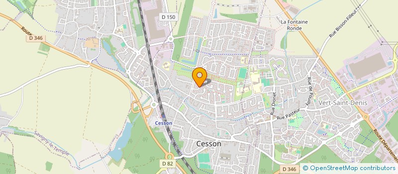 localisation de l'entreprise TRADIMMO  CESSON