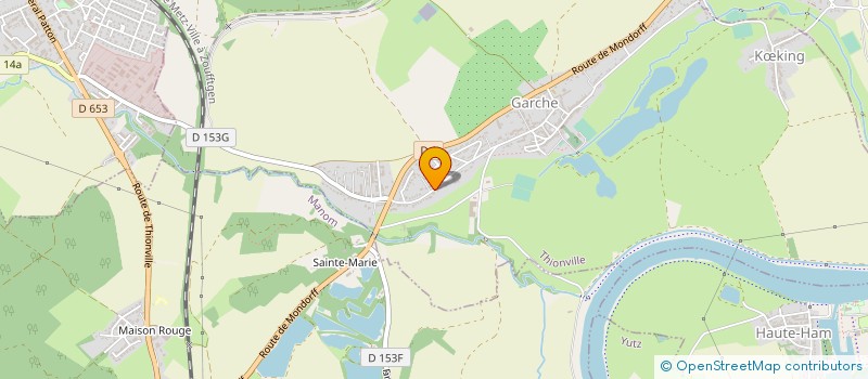 localisation de l'entreprise TRADIMO CONSTRUCTION  THIONVILLE