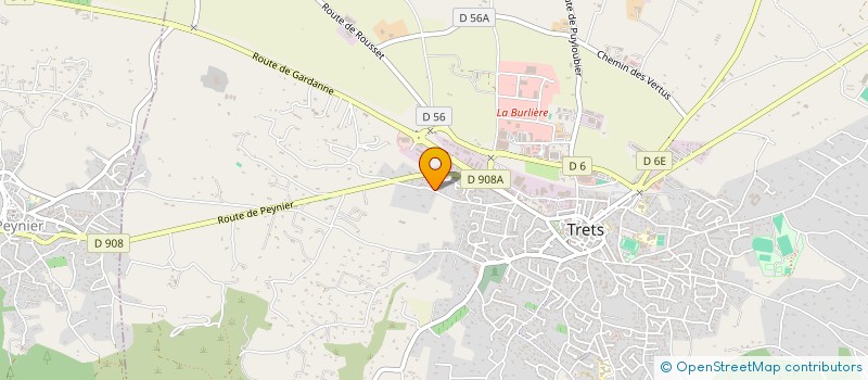 localisation de l'entreprise TRADIMODERNE BATIMENT  MONTMEYAN